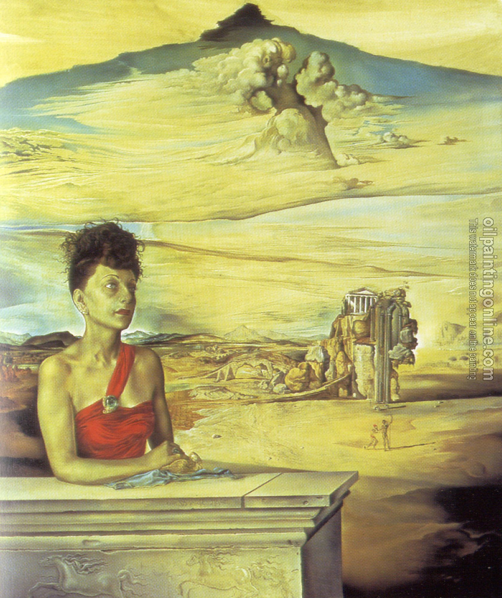 Dali, Salvador - Portrait of Mrs.Jack Warner